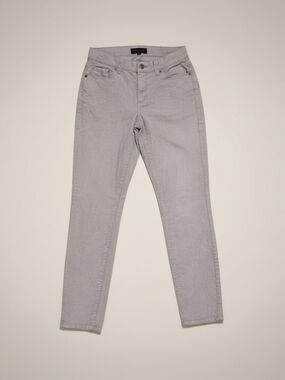 Banana Republic Light Gray Corduroy Skinny Fit Pants Size 26/2